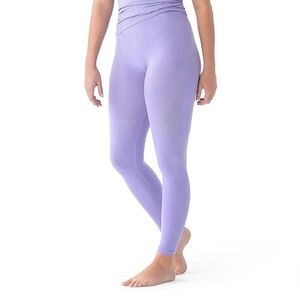Smartwool Intraknit Base Layer Bottoms in Ultra Violet Seamless Leggings